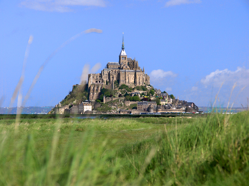 Le mont saint Michel, department of Manche, France